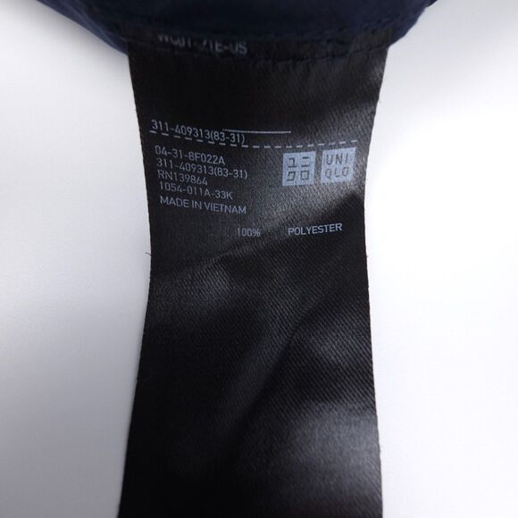 NEW Uniqlo Lightweight Ripstop Parka Windbreaker Jacket Hoodie Navy Gorpcore‎ - Picture 5 of 5